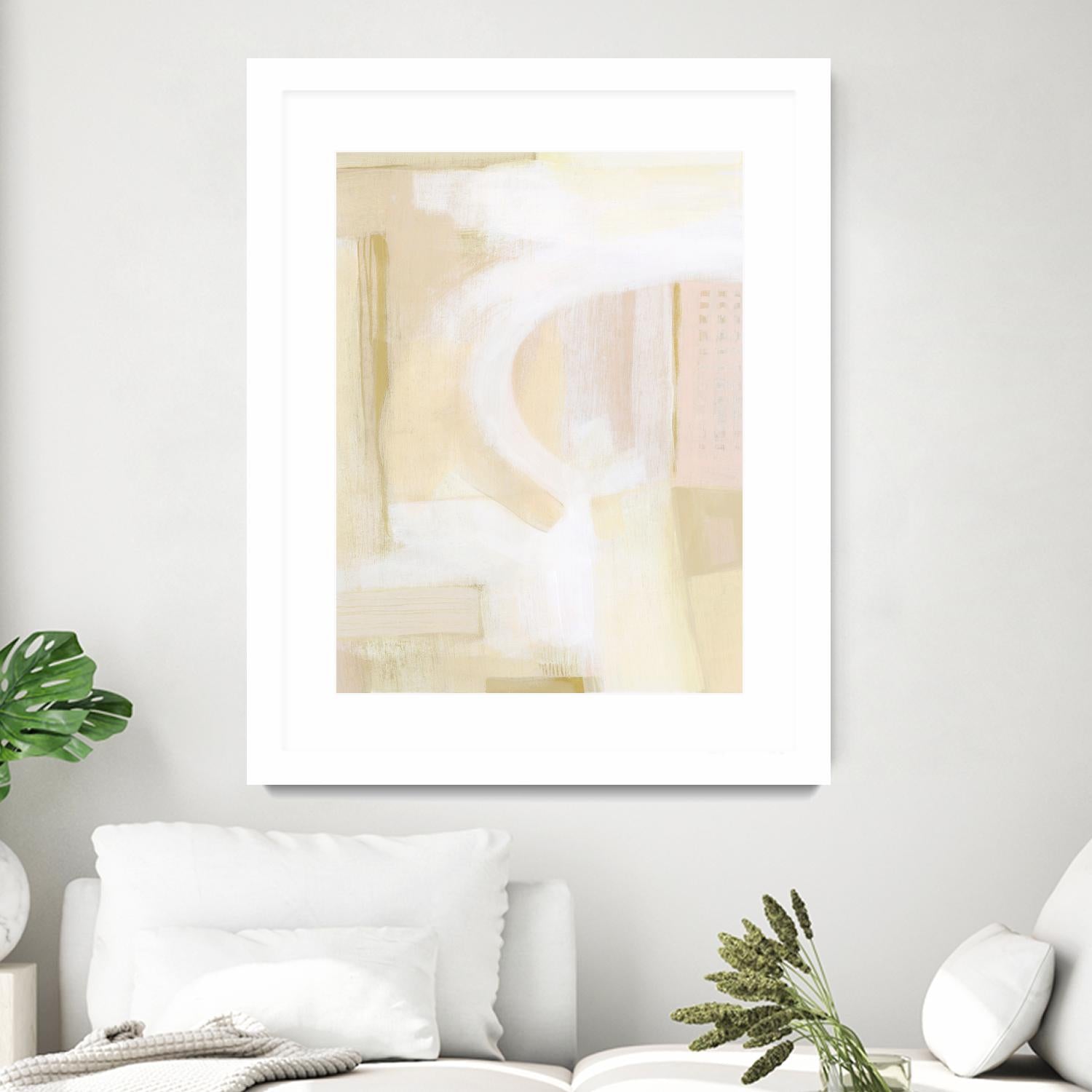 Urban Peach II by Grace Popp on GIANT ART - pink abstract abstract