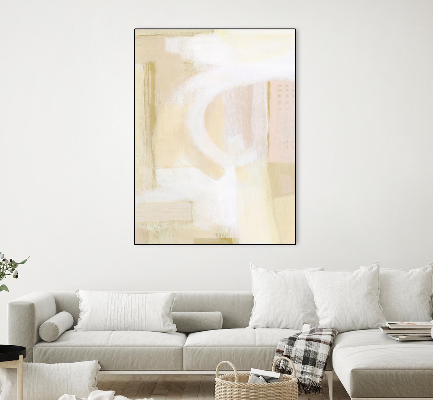 Urban Peach II by Grace Popp on GIANT ART - pink abstract abstract