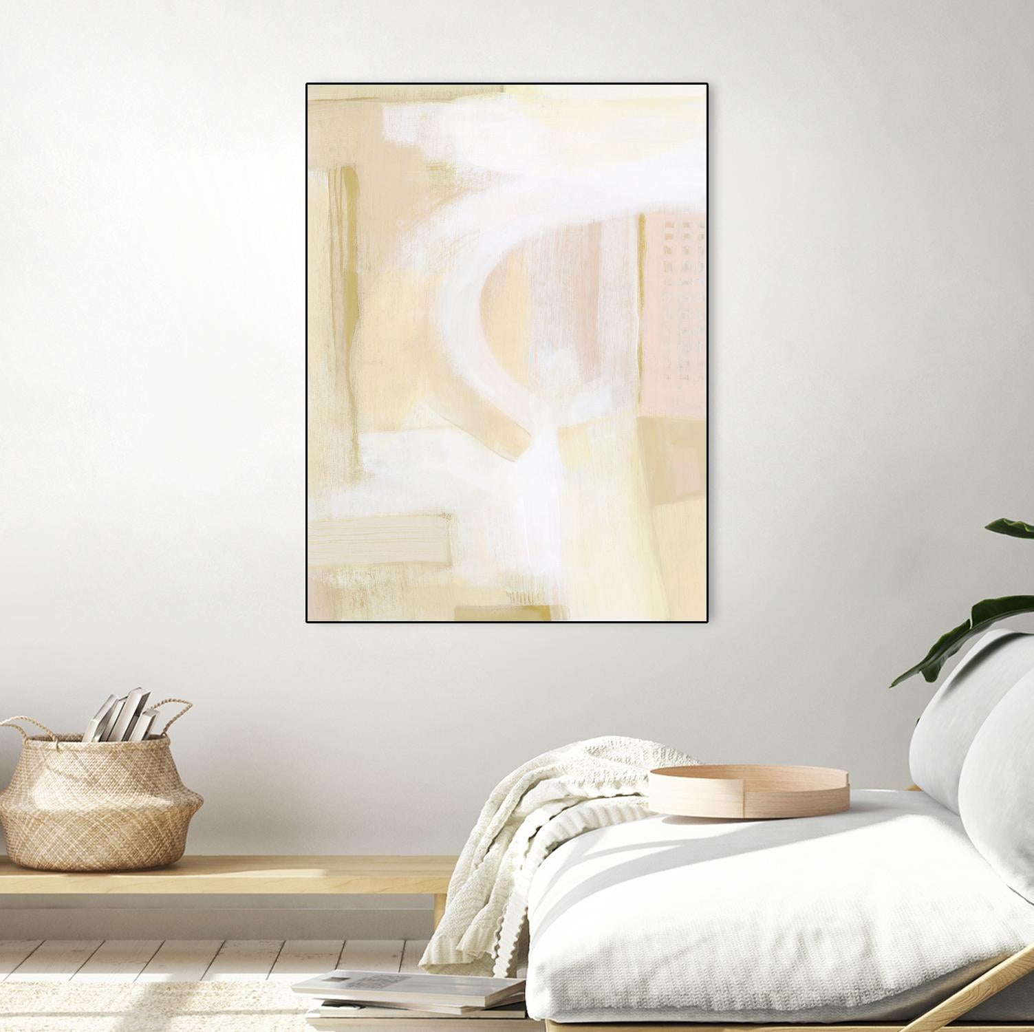 Urban Peach II by Grace Popp on GIANT ART - pink abstract abstract