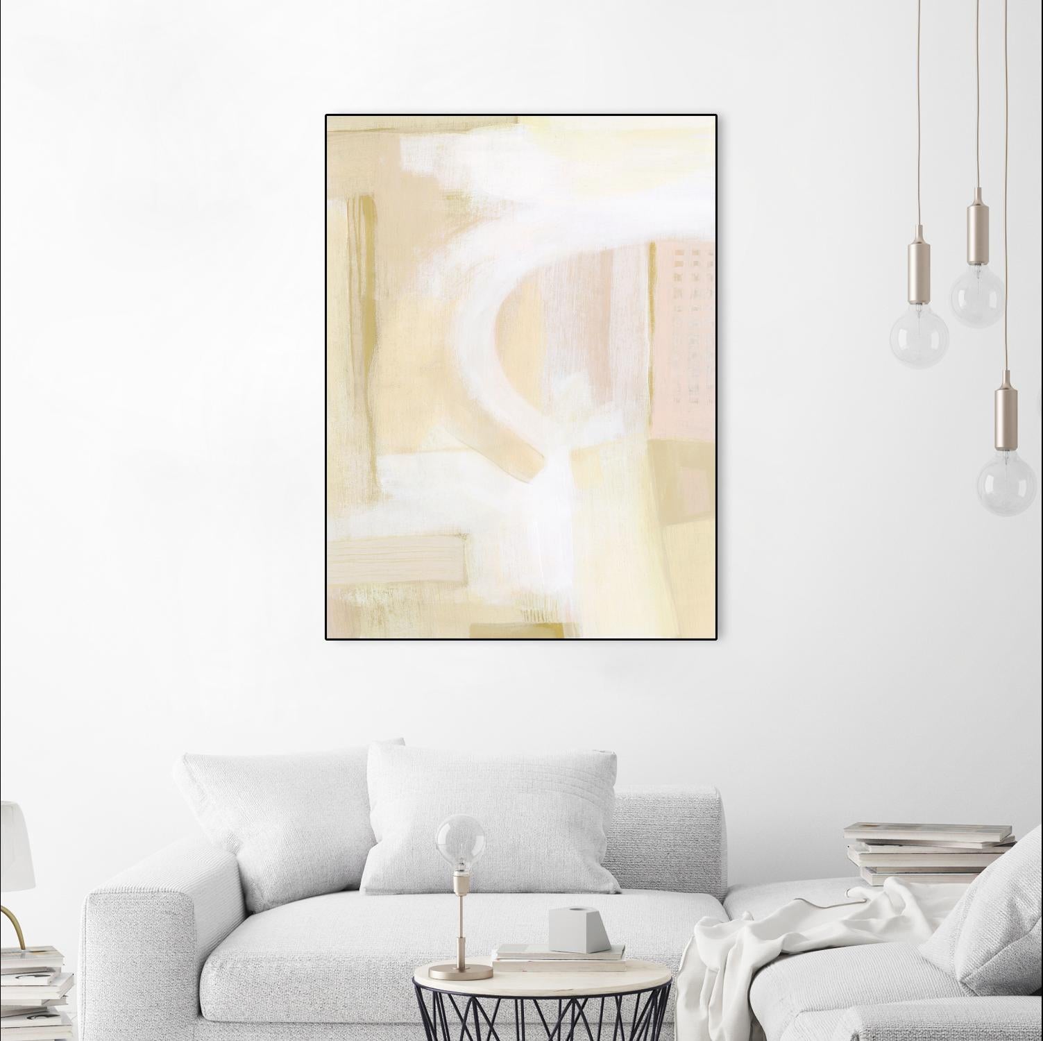 Urban Peach II by Grace Popp on GIANT ART - pink abstract abstract