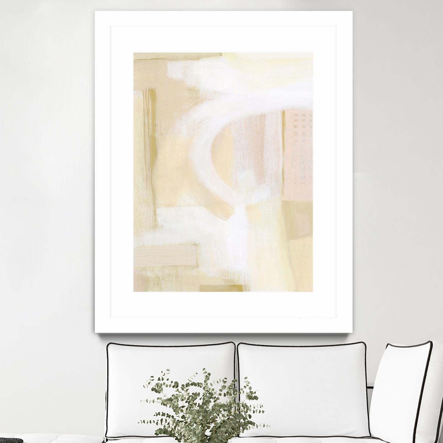 Urban Peach II by Grace Popp on GIANT ART - pink abstract abstract