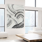 Zen Flow I by Jennifer Parker on GIANT ART - beige abstract abstract