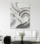 Zen Flow I by Jennifer Parker on GIANT ART - beige abstract abstract