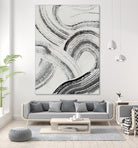 Zen Flow I by Jennifer Parker on GIANT ART - beige abstract abstract