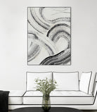 Zen Flow I by Jennifer Parker on GIANT ART - beige abstract abstract