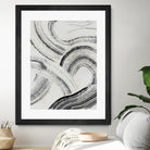 Zen Flow I by Jennifer Parker on GIANT ART - beige abstract abstract