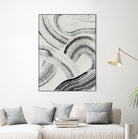 Zen Flow I by Jennifer Parker on GIANT ART - beige abstract abstract