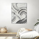 Zen Flow I by Jennifer Parker on GIANT ART - beige abstract abstract