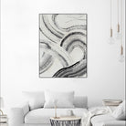 Zen Flow I by Jennifer Parker on GIANT ART - beige abstract abstract