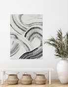 Zen Flow I by Jennifer Parker on GIANT ART - beige abstract abstract