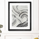 Zen Flow I by Jennifer Parker on GIANT ART - beige abstract abstract