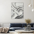 Zen Flow I by Jennifer Parker on GIANT ART - beige abstract abstract