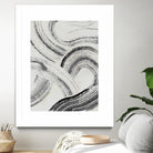 Zen Flow I by Jennifer Parker on GIANT ART - beige abstract abstract