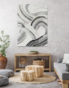 Zen Flow I by Jennifer Parker on GIANT ART - beige abstract abstract