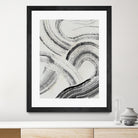 Zen Flow I by Jennifer Parker on GIANT ART - beige abstract abstract