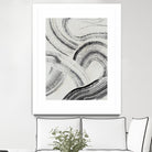Zen Flow I by Jennifer Parker on GIANT ART - beige abstract abstract