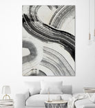 Zen Flow III by Jennifer Parker on GIANT ART - beige abstract abstract