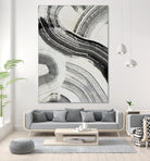 Zen Flow III by Jennifer Parker on GIANT ART - beige abstract abstract