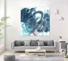 Blue Byte I by June Vess on GIANT ART - blue abstract abstract