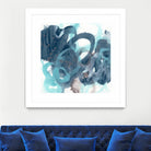 Blue Byte I by June Vess on GIANT ART - blue abstract abstract