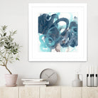 Blue Byte I by June Vess on GIANT ART - blue abstract abstract