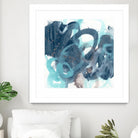 Blue Byte I by June Vess on GIANT ART - blue abstract abstract