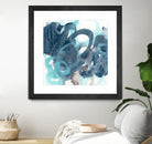 Blue Byte I by June Vess on GIANT ART - blue abstract abstract