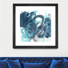 Blue Byte I by June Vess on GIANT ART - blue abstract abstract
