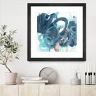 Blue Byte I by June Vess on GIANT ART - blue abstract abstract