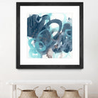 Blue Byte I by June Vess on GIANT ART - blue abstract abstract