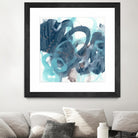 Blue Byte I by June Vess on GIANT ART - blue abstract abstract