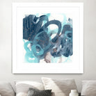 Blue Byte I by June Vess on GIANT ART - blue abstract abstract