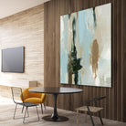 Neutral Landslide I by Emma Caroline on GIANT ART - green landscapes & seascapes abstract