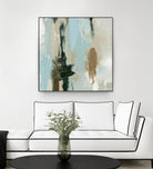 Neutral Landslide I by Emma Caroline on GIANT ART - green landscapes & seascapes abstract