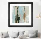 Neutral Landslide I by Emma Caroline on GIANT ART - green landscapes & seascapes abstract