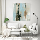 Neutral Landslide I by Emma Caroline on GIANT ART - green landscapes & seascapes abstract