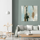 Neutral Landslide I by Emma Caroline on GIANT ART - green landscapes & seascapes abstract