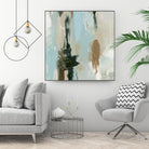 Neutral Landslide I by Emma Caroline on GIANT ART - green landscapes & seascapes abstract