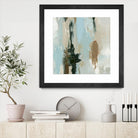 Neutral Landslide I by Emma Caroline on GIANT ART - green landscapes & seascapes abstract