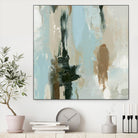 Neutral Landslide I by Emma Caroline on GIANT ART - green landscapes & seascapes abstract