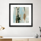 Neutral Landslide I by Emma Caroline on GIANT ART - green landscapes & seascapes abstract