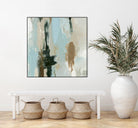 Neutral Landslide I by Emma Caroline on GIANT ART - green landscapes & seascapes abstract