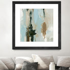 Neutral Landslide I by Emma Caroline on GIANT ART - green landscapes & seascapes abstract