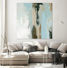 Neutral Landslide II by Emma Caroline on GIANT ART - green landscapes & seascapes abstract