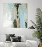 Neutral Landslide II by Emma Caroline on GIANT ART - green landscapes & seascapes abstract