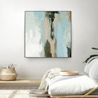 Neutral Landslide II by Emma Caroline on GIANT ART - green landscapes & seascapes abstract