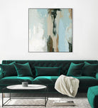 Neutral Landslide II by Emma Caroline on GIANT ART - green landscapes & seascapes abstract