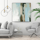 Neutral Landslide II by Emma Caroline on GIANT ART - green landscapes & seascapes abstract