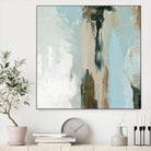 Neutral Landslide II by Emma Caroline on GIANT ART - green landscapes & seascapes abstract