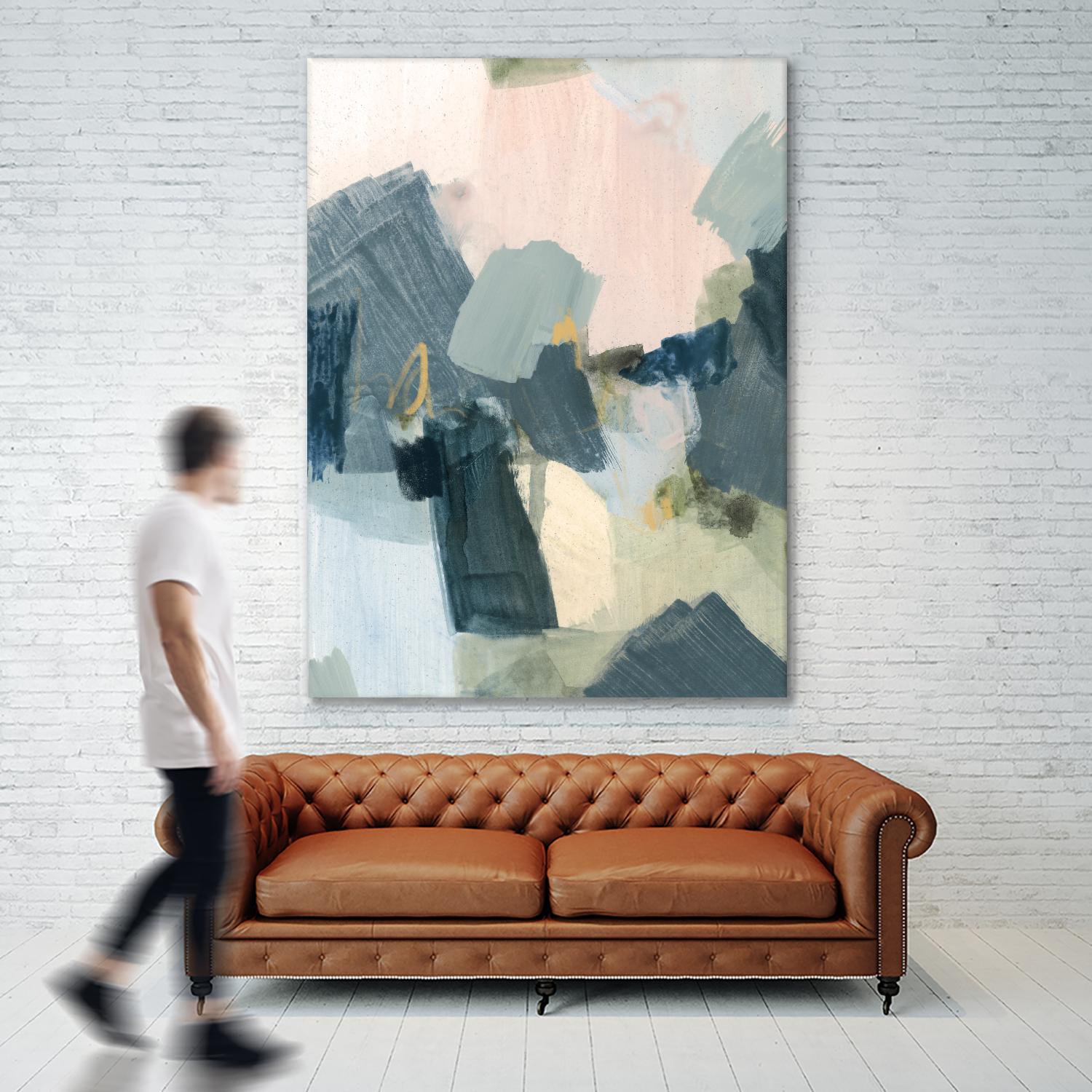 Lago I by Victoria Barnes on GIANT ART - orange abstract abstract